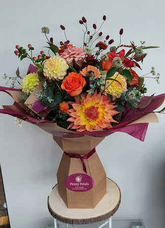 Textured Autumnal Bouquet