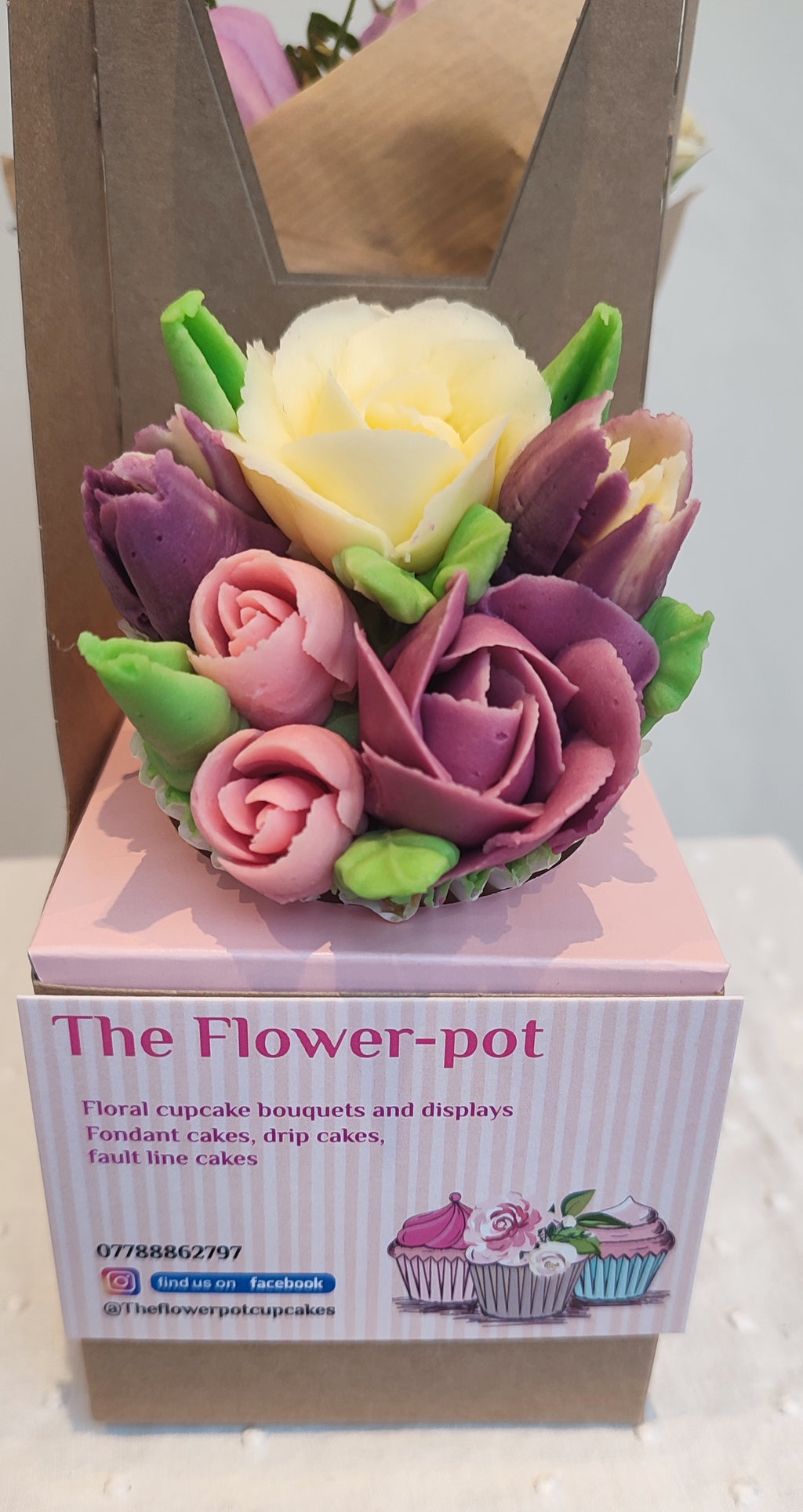Penny Petals Posy and The Flower-Pot Cupcake - SOLD OUT