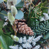 Frosted Morning Wreath - White