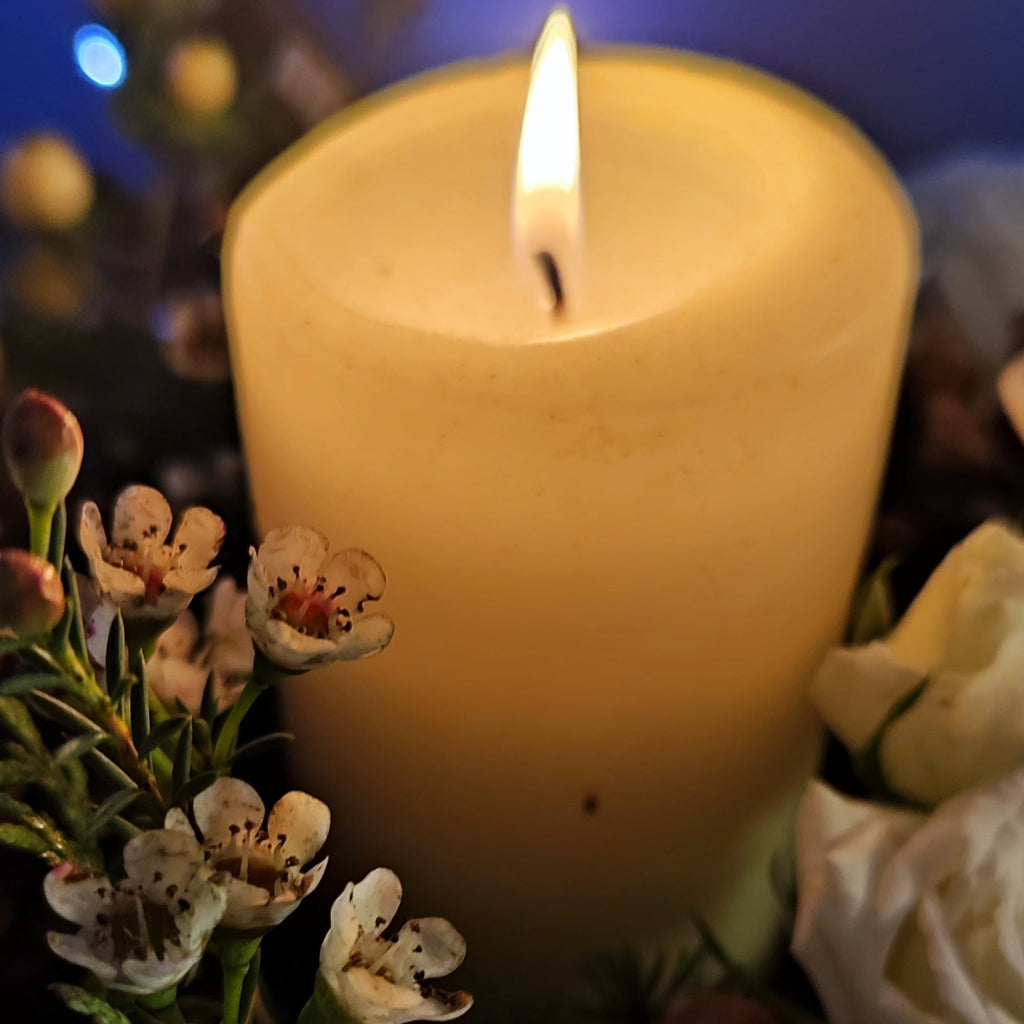 Luxury Winter white table arrangement
